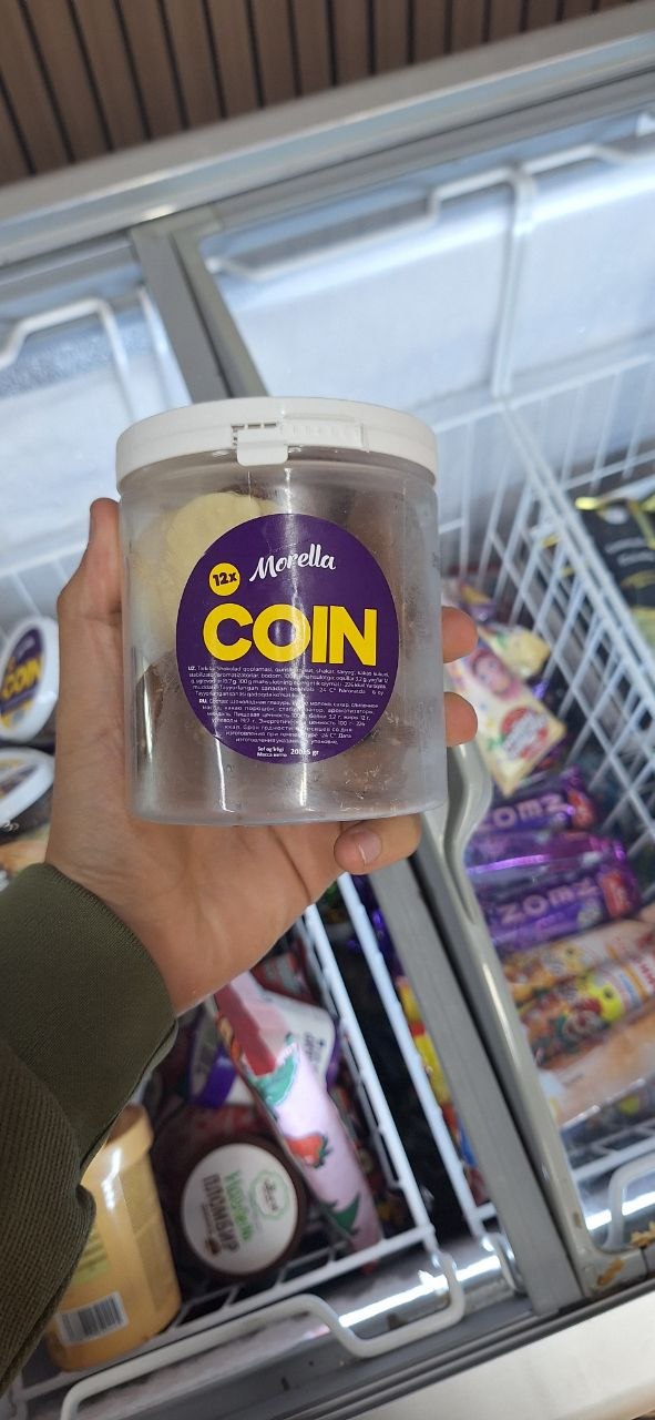 Coin muzqaymoq 12x